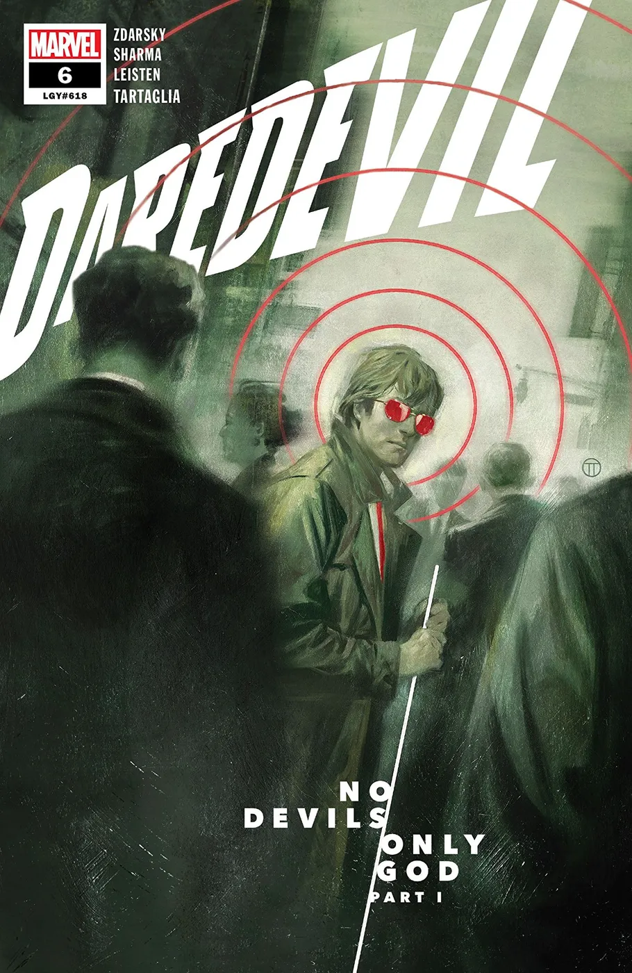 Cover of Daredevil #6 (618)