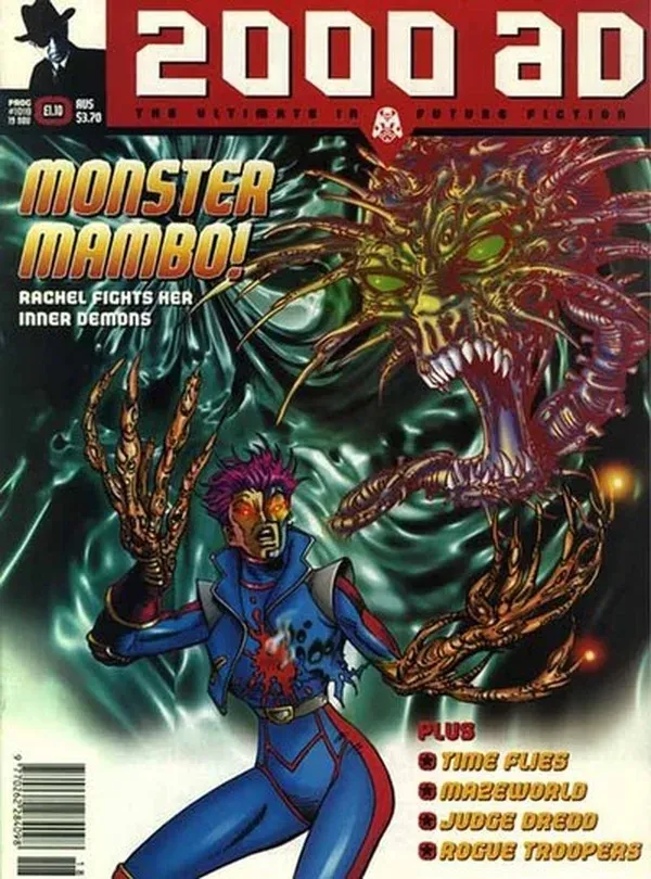 Cover of 2000 AD #1018