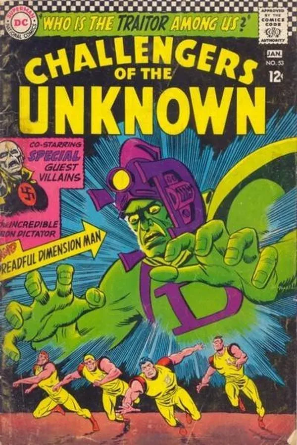 Cover of Challengers of the Unknown #53