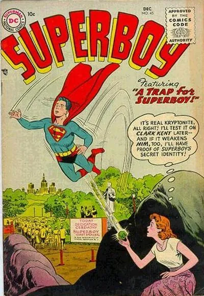 Cover of Superboy #45