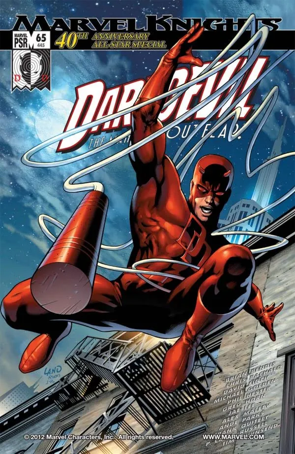 Cover of Daredevil #65 (445)