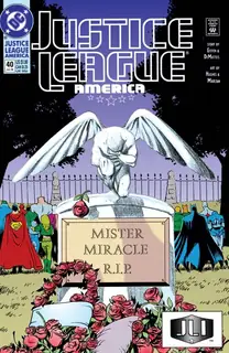 Cover of Justice League America #40