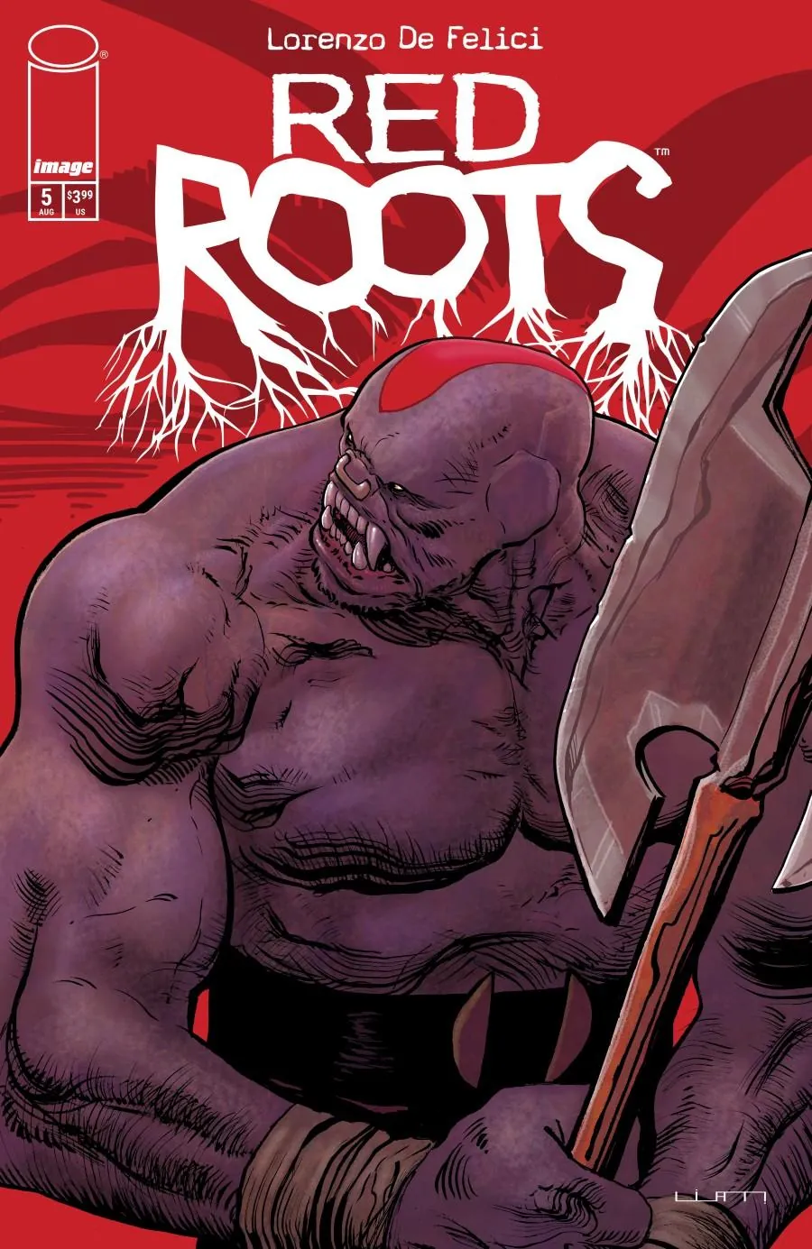 Cover of Red Roots #5