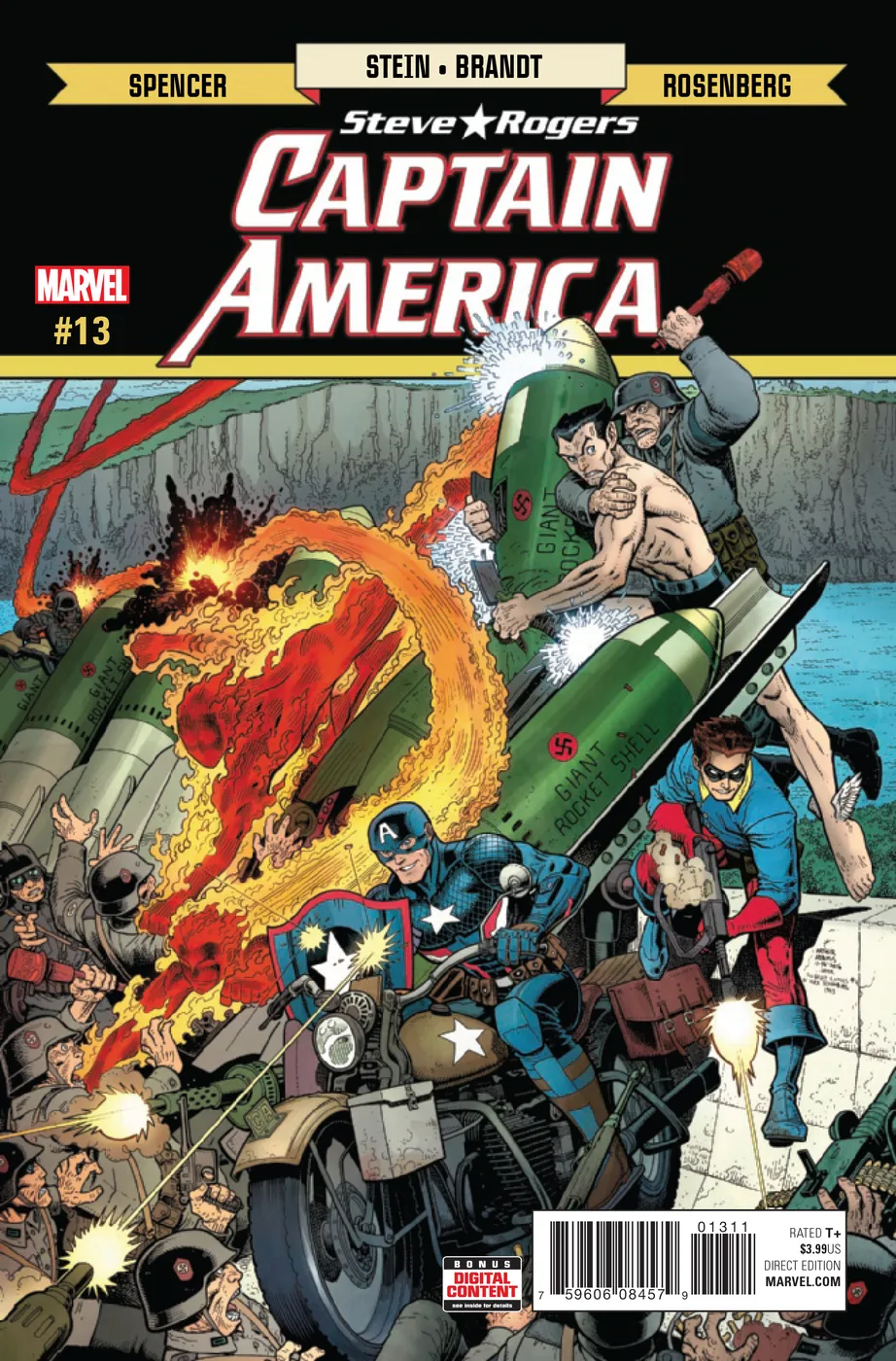Cover of Captain America: Steve Rogers #13
