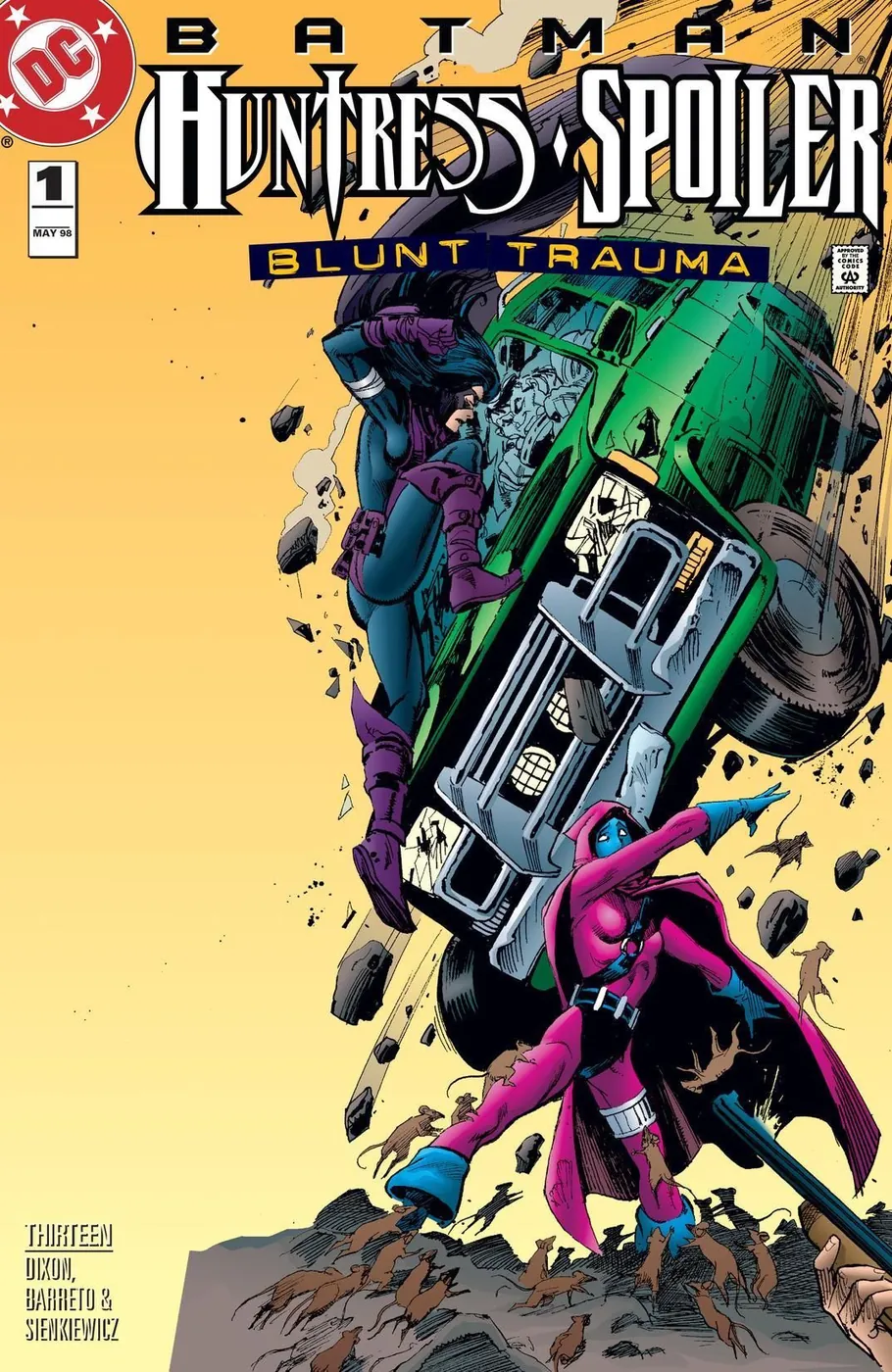 Cover of Batman: Spoiler / Huntress - Blunt Trauma #1