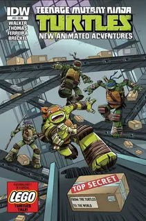 Cover of Teenage Mutant Ninja Turtles New Animated Adventures #12