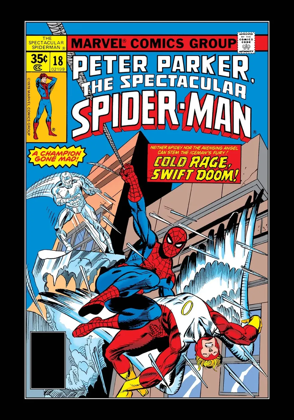 Cover of The Spectacular Spider-Man #18