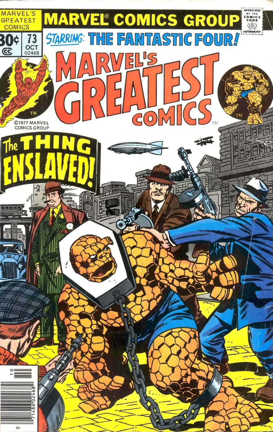 Cover of Marvel's Greatest Comics #73