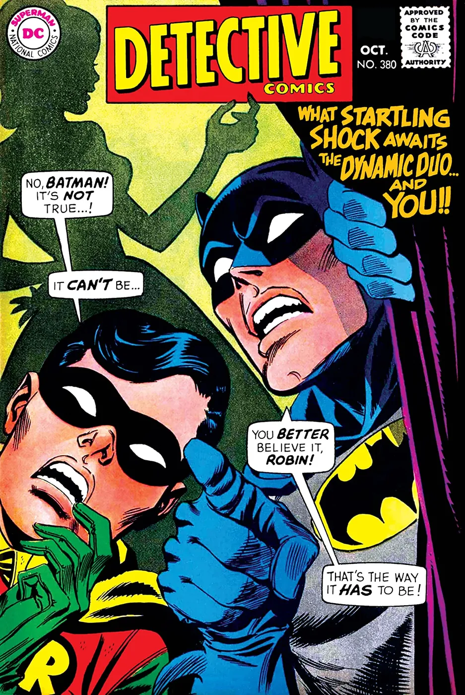 Cover of Detective Comics #380