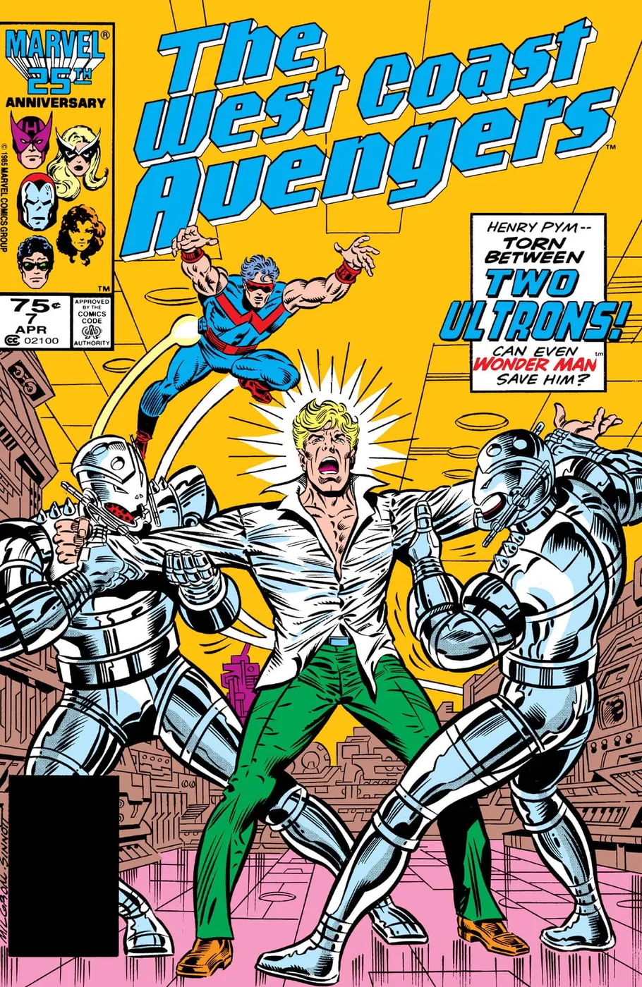 Cover of West Coast Avengers #7
