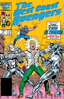 Cover of West Coast Avengers #7