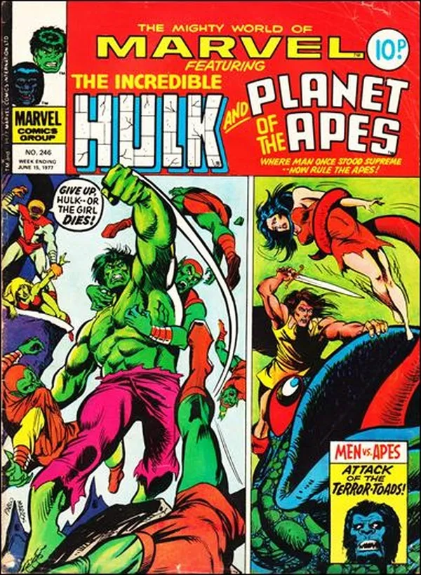 Cover of The Mighty World of Marvel #246