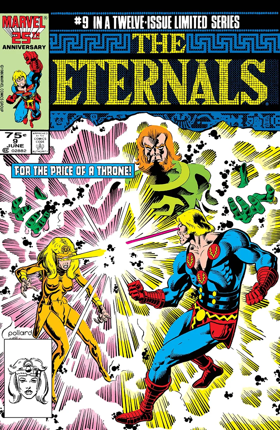 Cover of Eternals #9