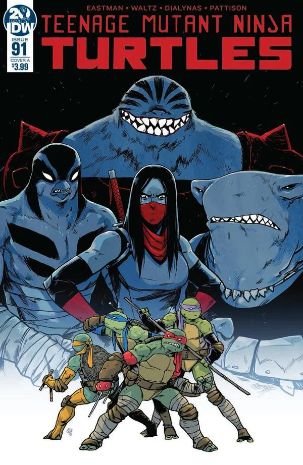 Cover of Teenage Mutant Ninja Turtles #91
