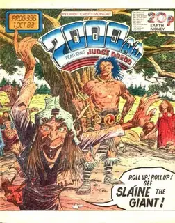 Cover of 2000 AD #336