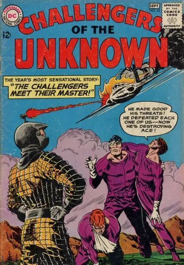 Cover of Challengers of the Unknown #33