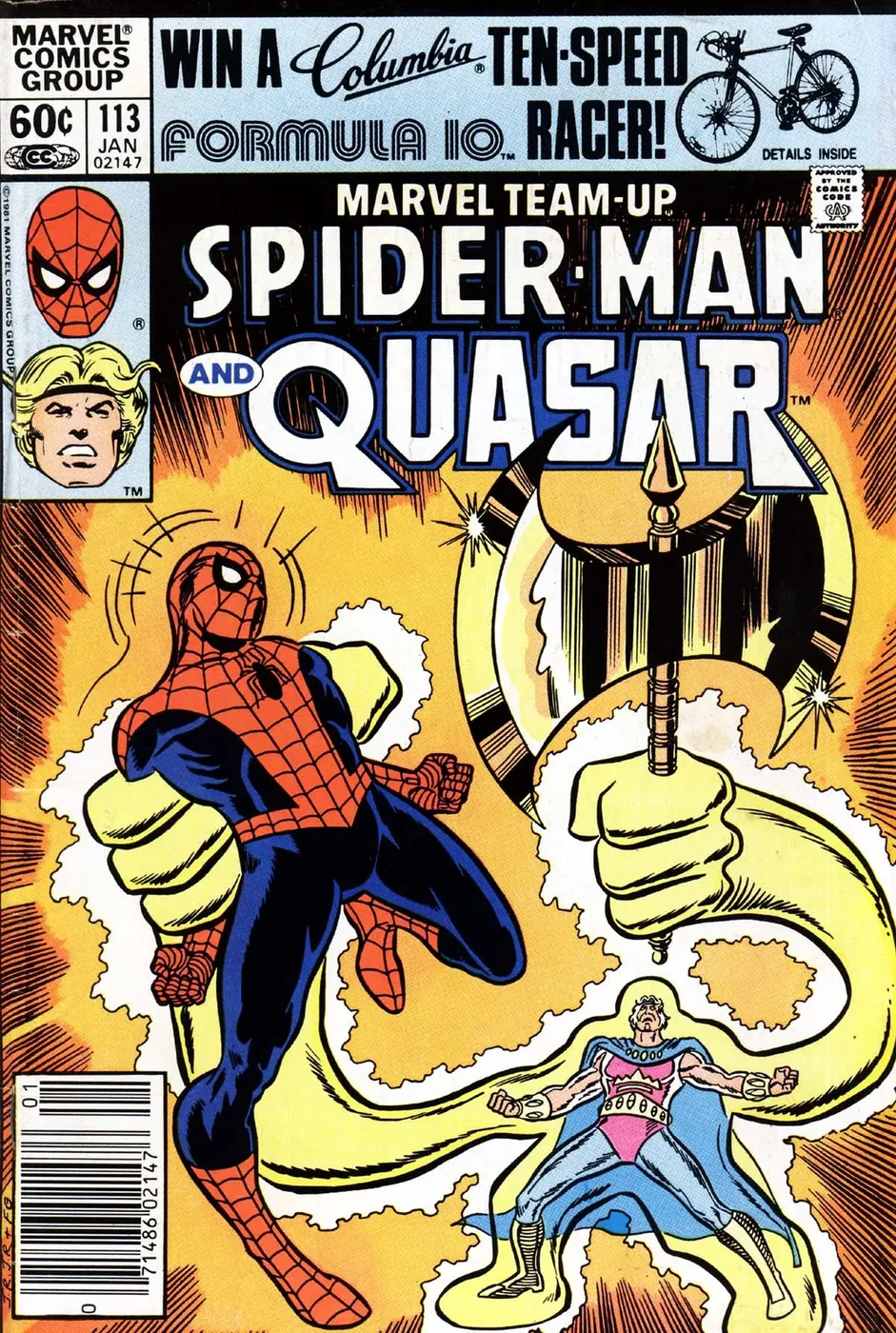 Cover of Marvel Team-Up #113