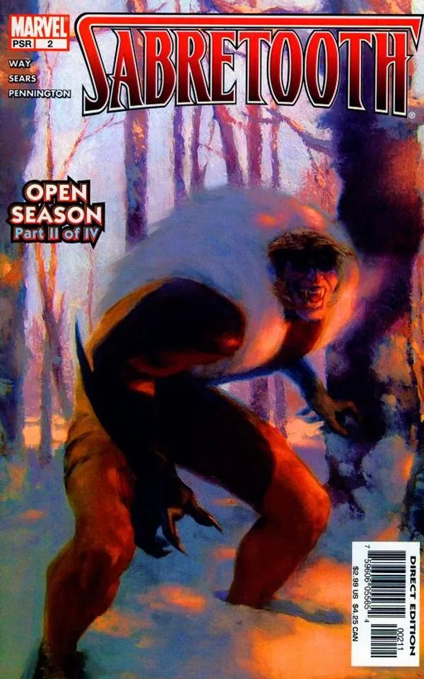 Cover of Sabretooth #2