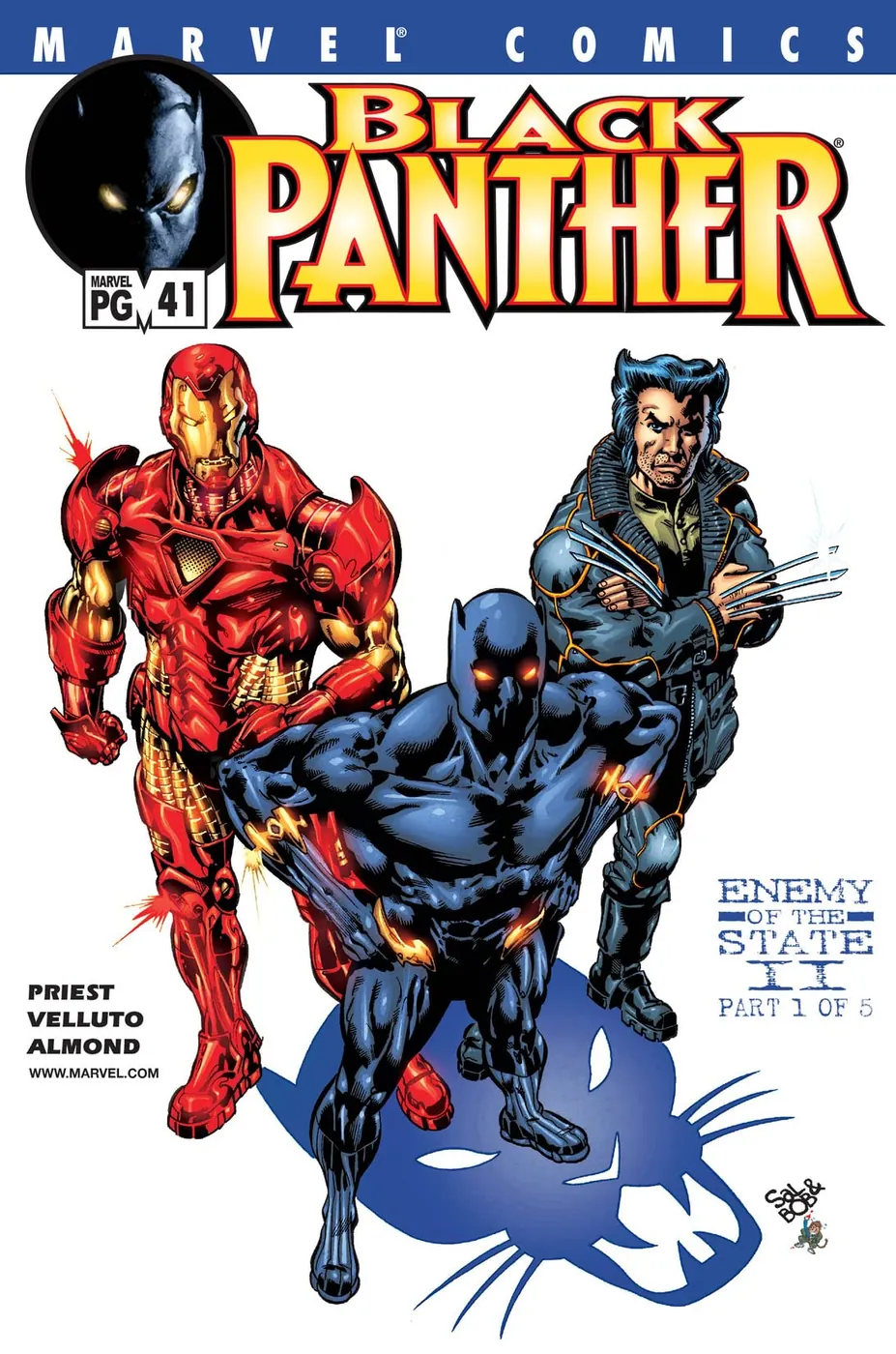 Cover of Black Panther #41