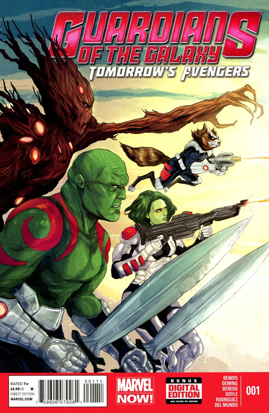 Cover of Guardians of the Galaxy: Tomorrow's Avengers #1