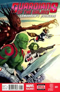 Cover of Guardians of the Galaxy: Tomorrow's Avengers #1