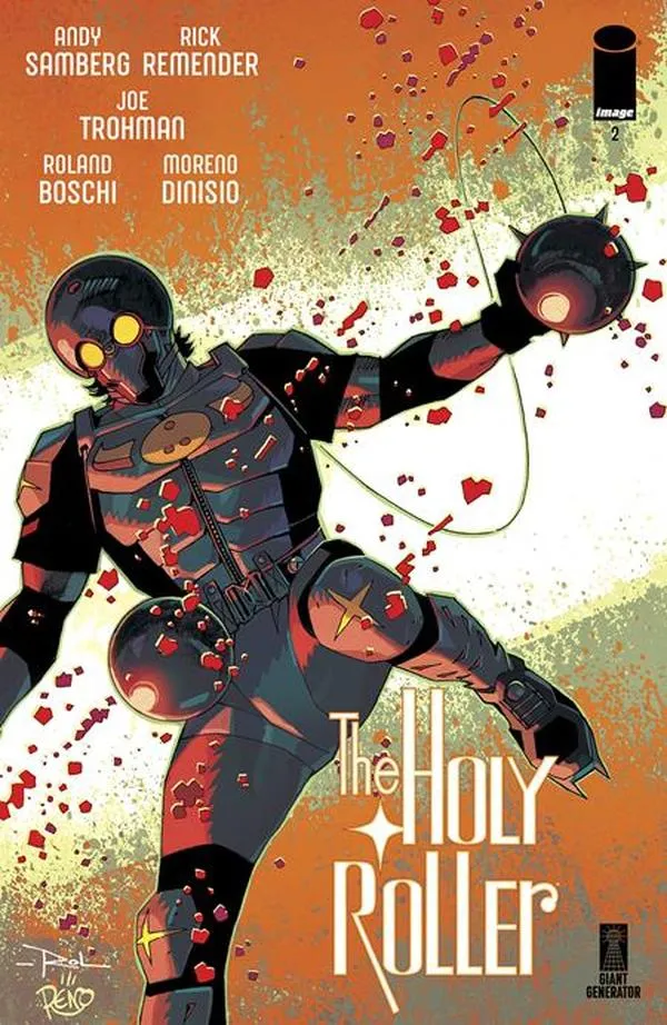 Cover of The Holy Roller #2