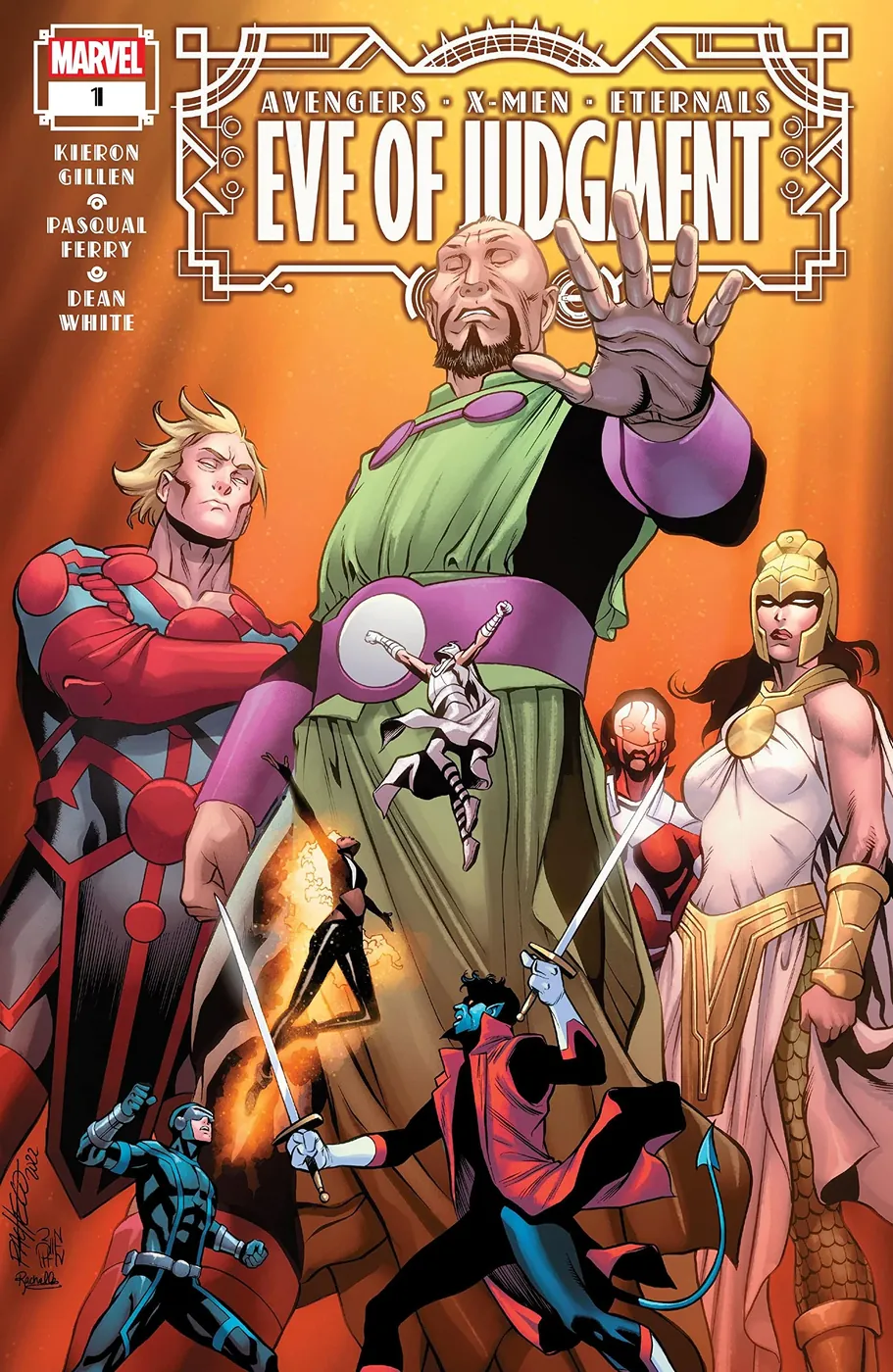Cover of A.X.E.: Eve of Judgment #1