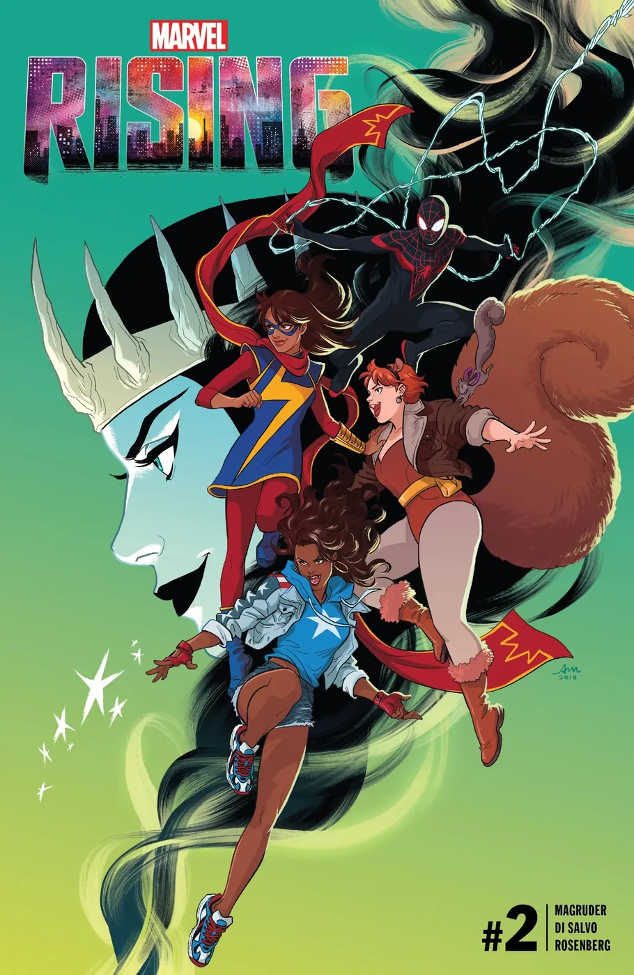 Cover of Marvel Rising #2