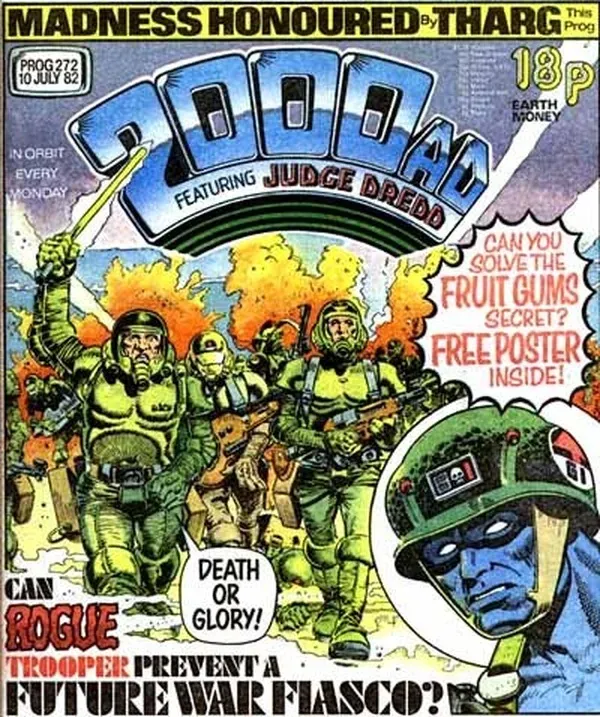 Cover of 2000 AD #272