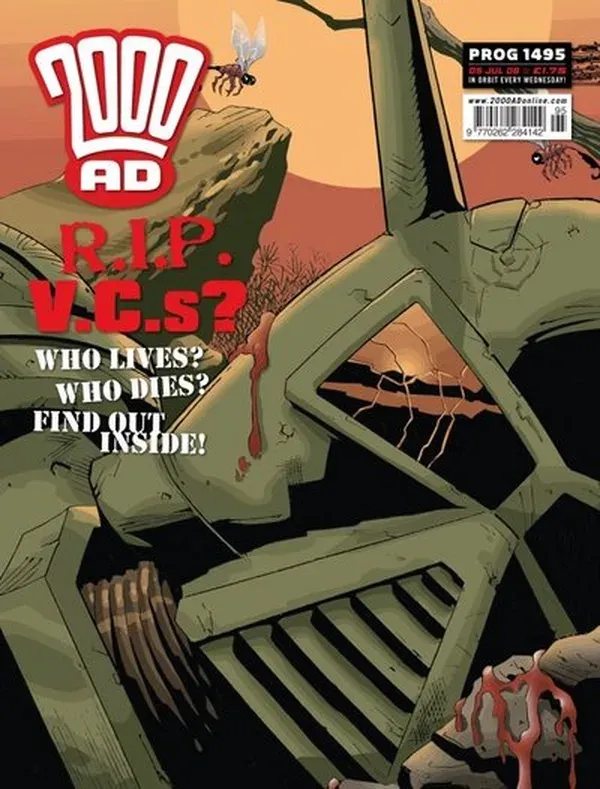 Cover of 2000 AD #1495