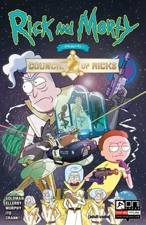 Cover of Rick and Morty Presents: Council of Ricks #1