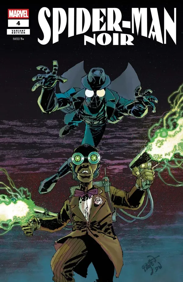 Cover of Spider-Man Noir #4