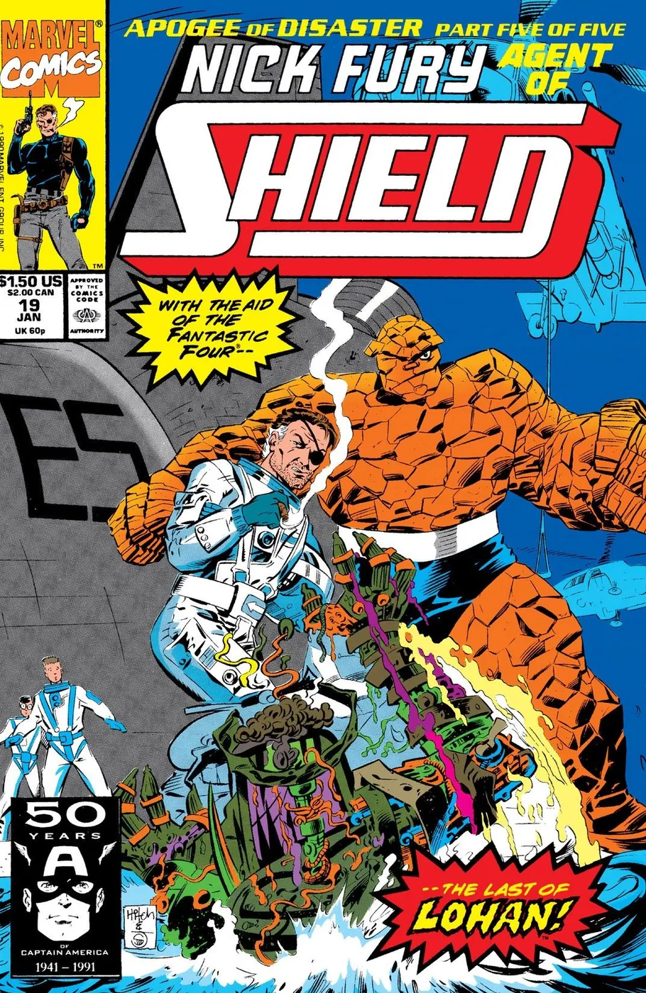 Cover of Nick Fury, Agent of S.H.I.E.L.D. #19