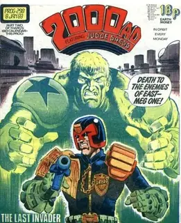 Cover of 2000 AD #298