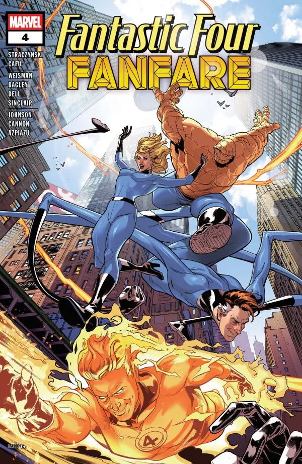 Cover of Fantastic Four Fanfare #4
