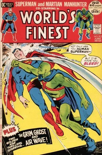 Cover of World's Finest Comics #212