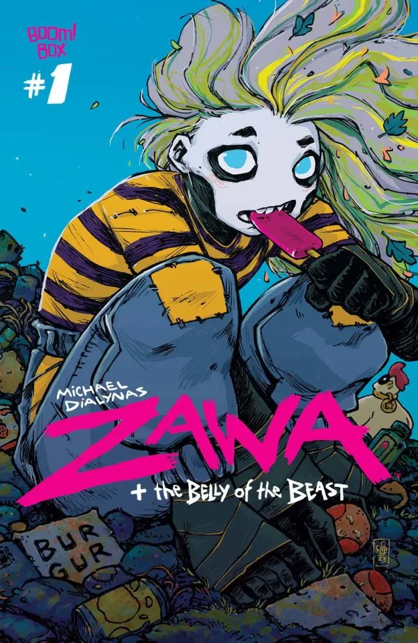 Cover of Zawa + the Belly of the Beast #1