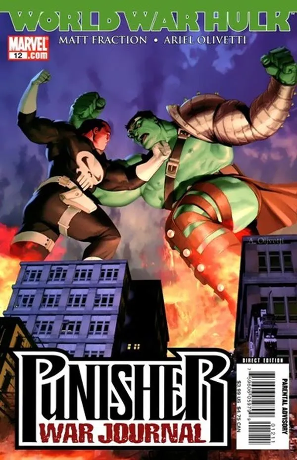 Cover of Punisher War Journal #12