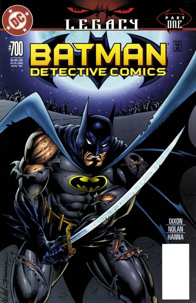 Cover of Detective Comics #700