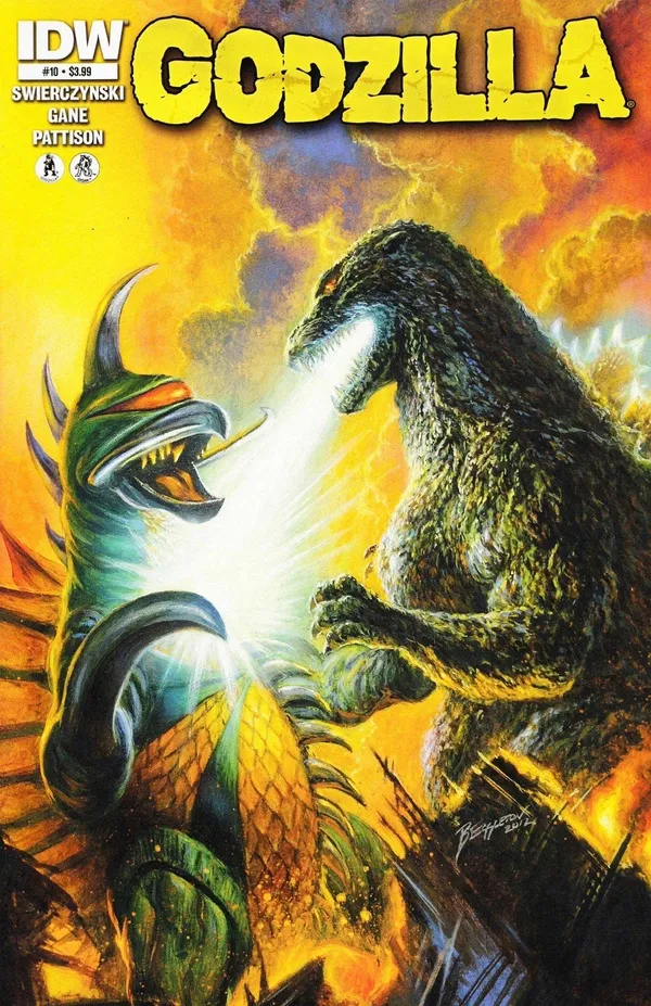 Cover of Godzilla #10