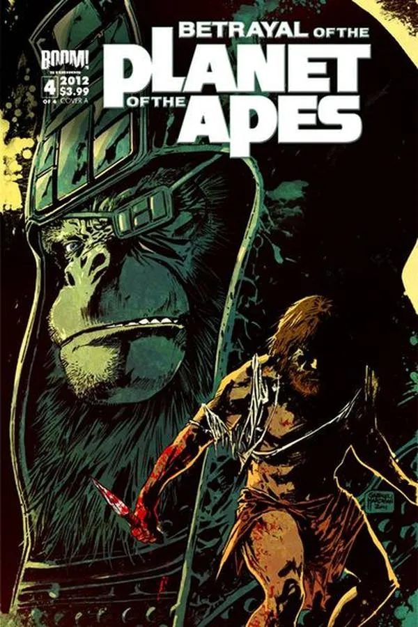 Cover of Betrayal of the Planet of the Apes #4