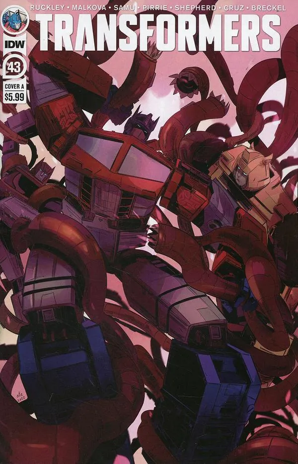 Cover of Transformers #43