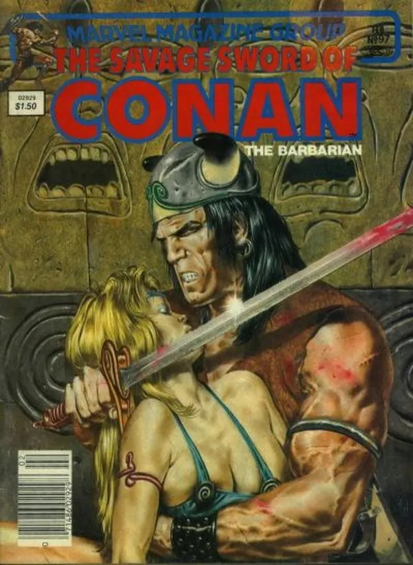 Cover of The Savage Sword of Conan #97