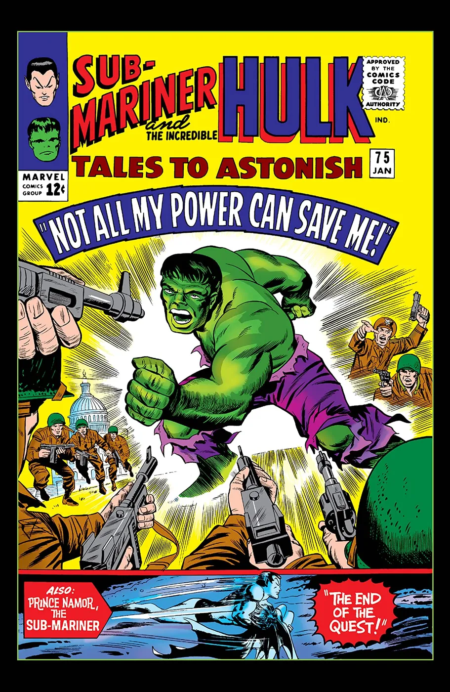 Cover of Tales to Astonish #75