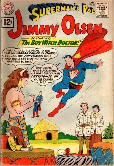 Cover of Superman's Pal, Jimmy Olsen #58