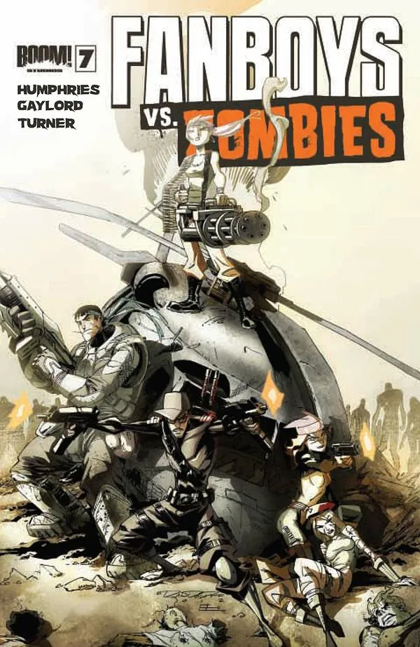 Cover of Fanboys vs. Zombies #7
