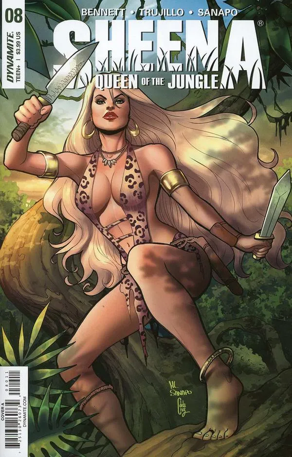 Cover of Sheena Queen of the Jungle #8