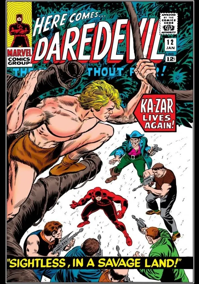 Cover of Daredevil #12