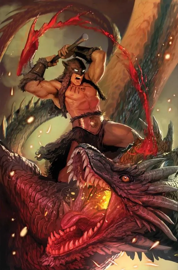 Cover of Fire and Ice: Darkwolf #1