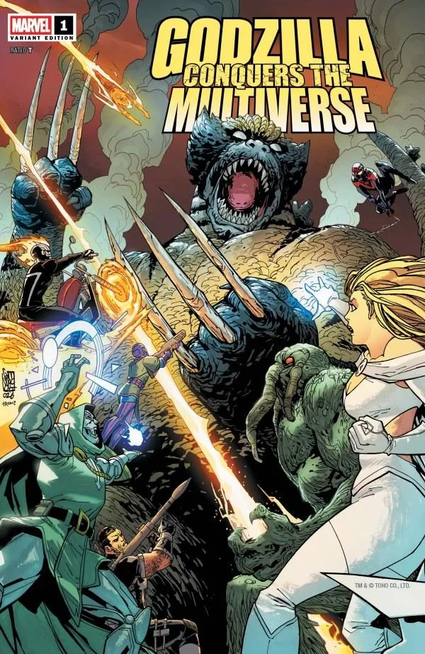 Cover of Godzilla Conquers the Multiverse #1